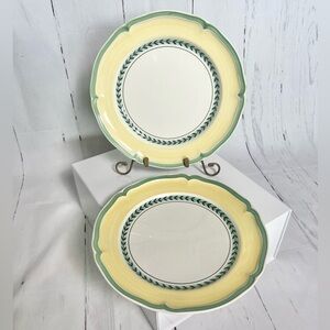 Villeroy and Boch French Garden Vienne Dinner Plate set of Two
